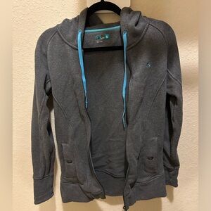 WOMENS UNDER ARMOUR ZIP UP SWEATSHIRT SIZE S